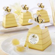 "Sweet as Can Bee" Beehive Favor Boxes